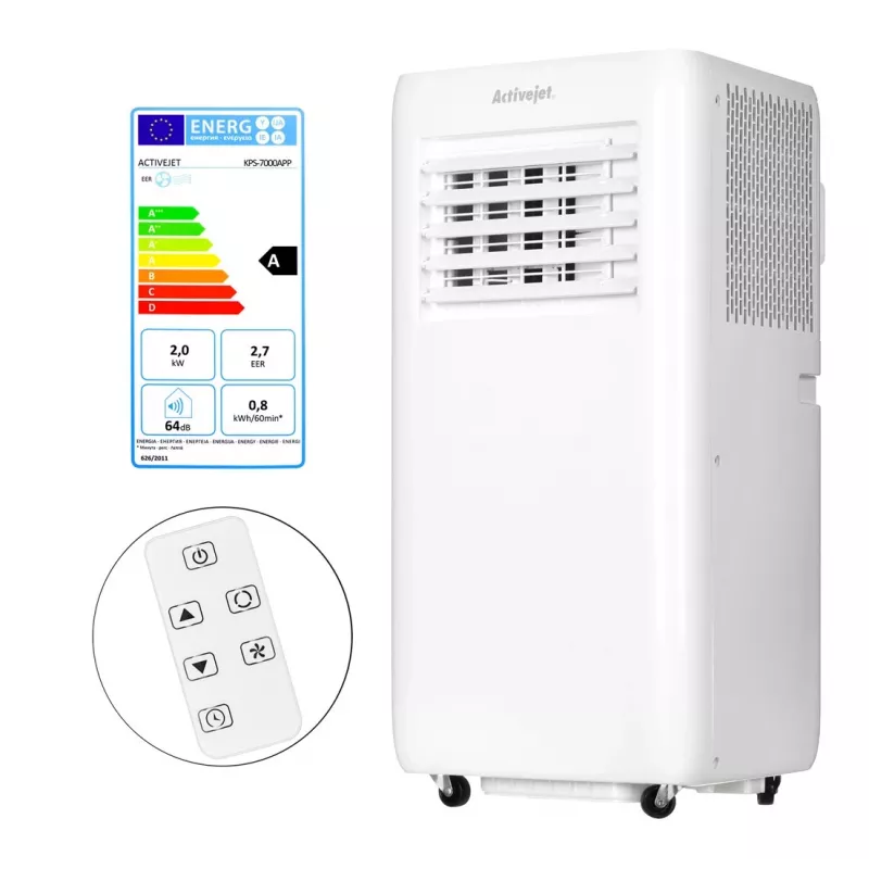 Activejet kannettava ilmastointilaite KPS-7000APP