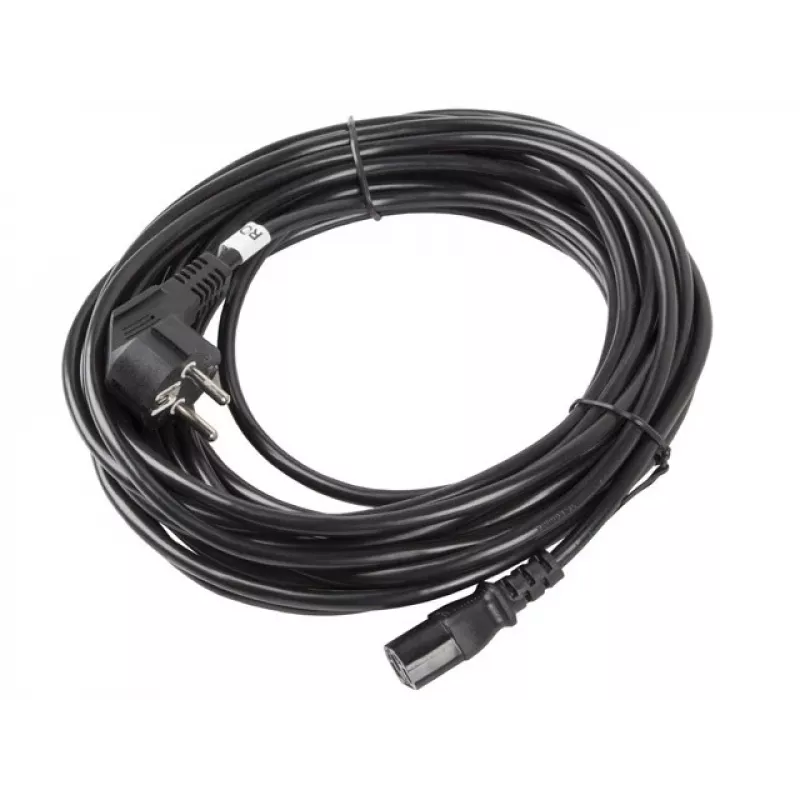 Lanberg CA-C13C-11CC-0100-BK virtakaapeli musta 10 m C13-liitin CEE7/7