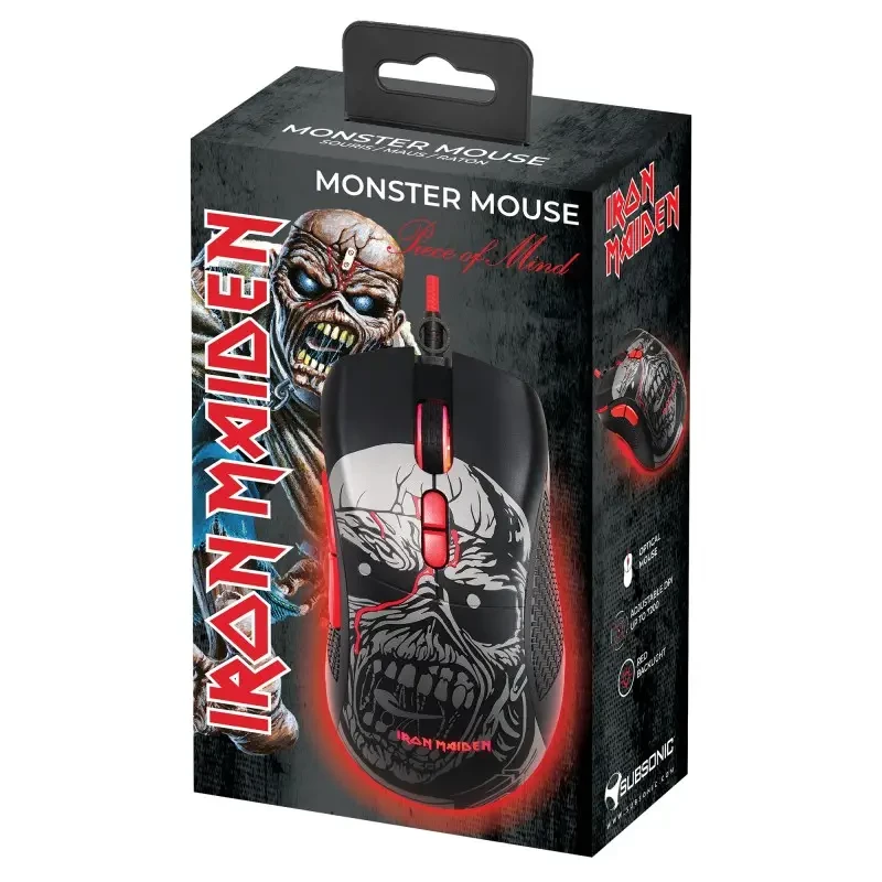 Subsonic Iron Maiden Piece Of Mind -pelihiiri USB