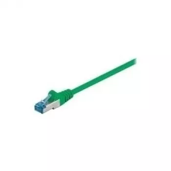 Wentronic Goobay CAT 6a -patchkaapeli, S/FTP (PiMF), vihreä, 5 m - LSZH halogeeniton, kupari (93816)