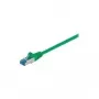 Wentronic Goobay CAT 6a -patchkaapeli, S/FTP (PiMF), vihreä, 5 m - LSZH halogeeniton, kupari (93816)