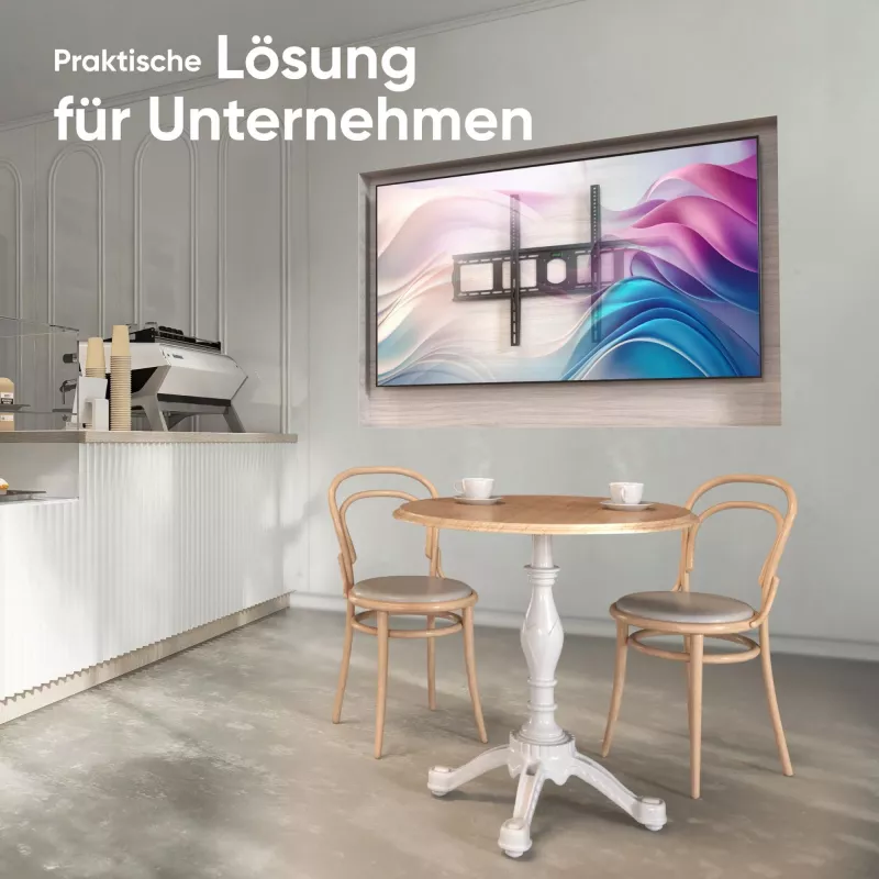 TV-lisävaruste seinäteline/55-100/SCHWARZ UF4-B Onkron