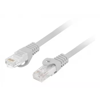 Verkkokaapeli LANBERG PCU6-10CU-0150-S Cat6 U/UTP RJ-45–RJ-45 1,5 m harmaa