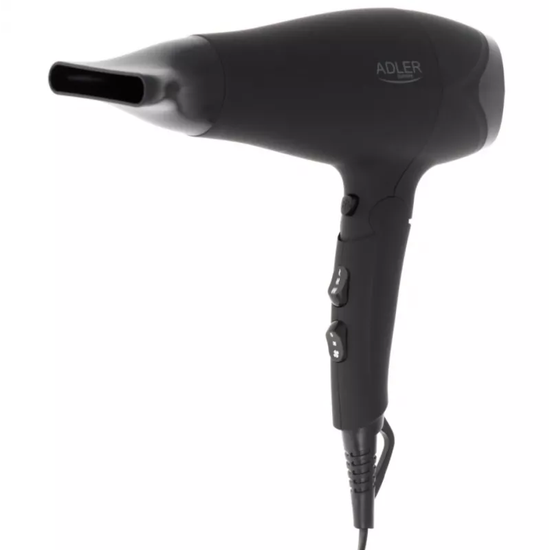 Adler AD 2267 hiustenkuivaaja musta, 2500 W