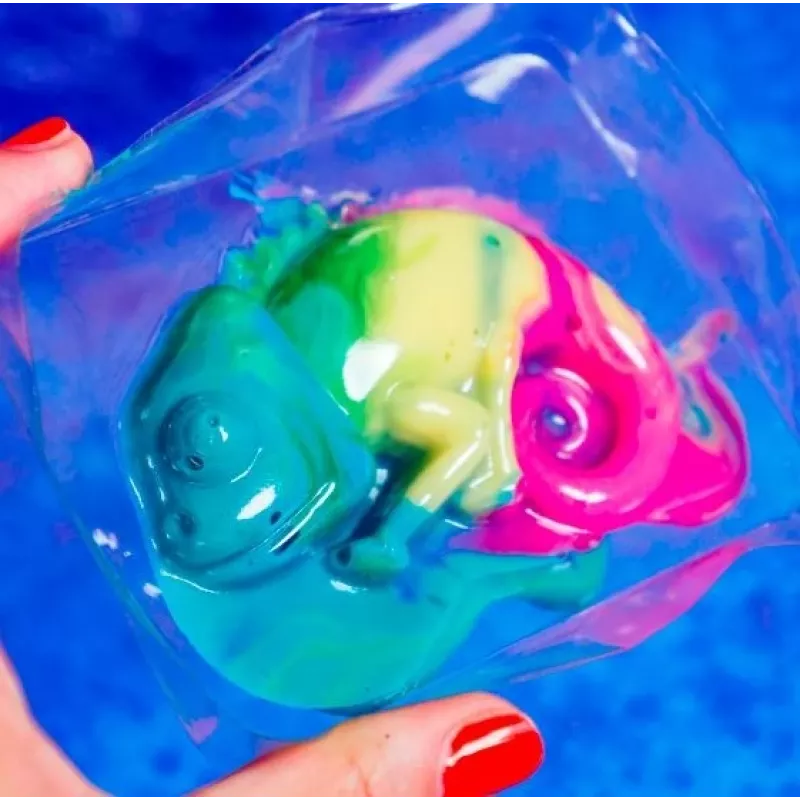 Liscianigiochi tiedesarja Crazy Science Slime Chameleon 304-PL89246 – opetuksellinen limakokeilusarja