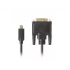 Videokaapeliadapteri LANBERG CA-CMDV-10CU-0030-BK, USB Type-C – DVI-D, 3 m, musta