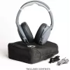 Kuulokkeet Skullcandy Crusher Evo — johdollinen & Bluetooth, harmaa, 40 h akku, USB-C, AUX, taitettava
