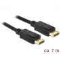 DisplayPort-kaapeli DeLOCK 84860 7 m musta