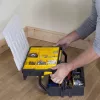 Pientarvikelokerikko Stanley Sortmaster Multilevel Organizer musta läpinäkyvä 400x420x315 mm