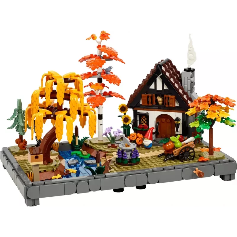 LEGO ICONS 11372 Syksyinen mökkipuutarha