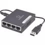 Verkkokytkin Renkforce 1423415 – 4-porttia 1 Gbit/s USB-virtalähdöllä