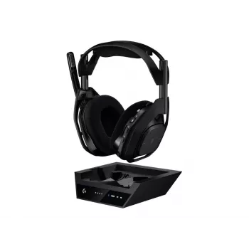 Logitech G Astro A50 X - kuulokemikrofoni - korvan ympärille - Bluetooth / LIGHTSPEED - langaton - musta