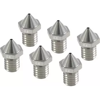Suutinsarja Flashforge Creator 3 Pro -varaosasuuttimet 0,4 mm, 0,6 mm, 0,8 mm
