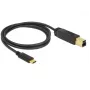 USB-kaapeli DeLOCK 83675 USB 3.2 Gen 2 1 m USB C USB B musta