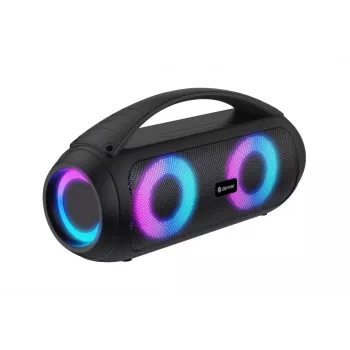 Bluetooth-kaiutin Denver BTG-616 kantokahvalla ja LED-valaistuksella