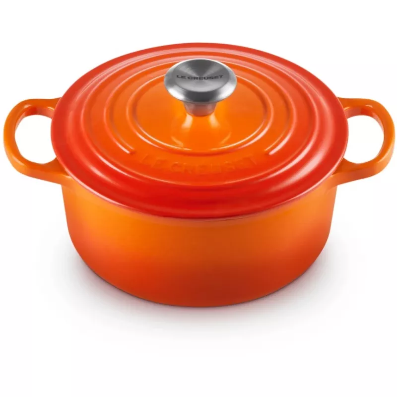Le Creuset Signature -pata pyöreä 18 cm vulkaaninen