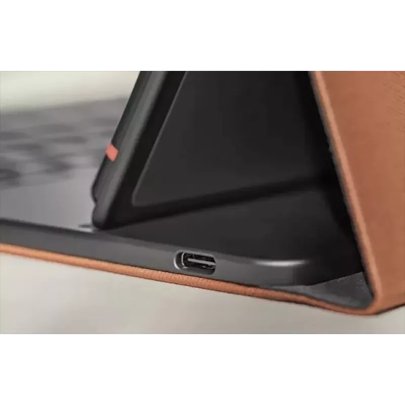 Onyx Boox Note Air 5 C magneettinen suojakotelo näppäimistöllä, ruskea, OCV0520R