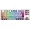 Ducky One 3 TKL näppäimistö pelikäyttöön USB hopea