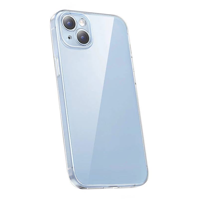 Suojakotelo Baseus Crystal Series iPhone 14 Plus, karkaistu lasitakaosa