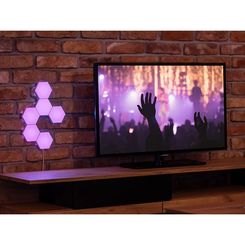 Upotettava RGB-LED-paneeli TRACER Smart Hexagon Tracer 47256 Ambience TRAOSW47256