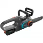 PowerSaw 250/18V P4A -akkuketjusaha valmis käyttöön -sarja (harmaa/turkoosi, Li-Ion akku 2,5Ah P4A, POWER FOR ALL ALLIANCE)