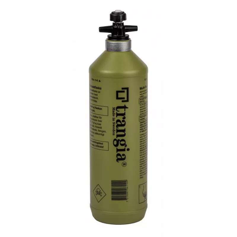 Trangia 1l polttoainepullo oliivinvihreä
