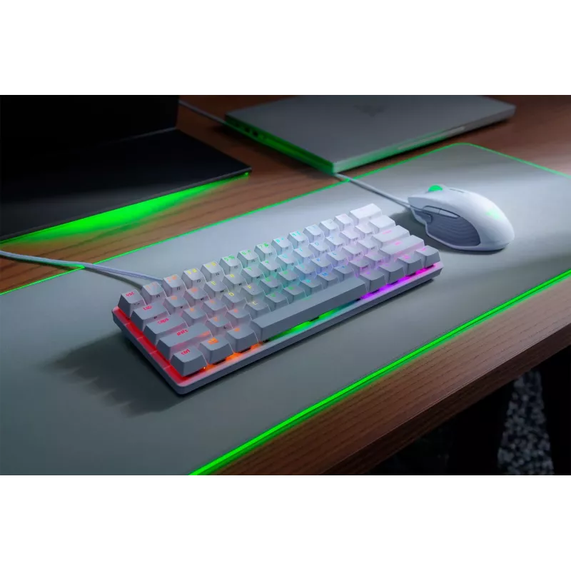 RAZER Huntsman Mini - Mercury Edition - Purple Switch - US-Layout näppäimistö