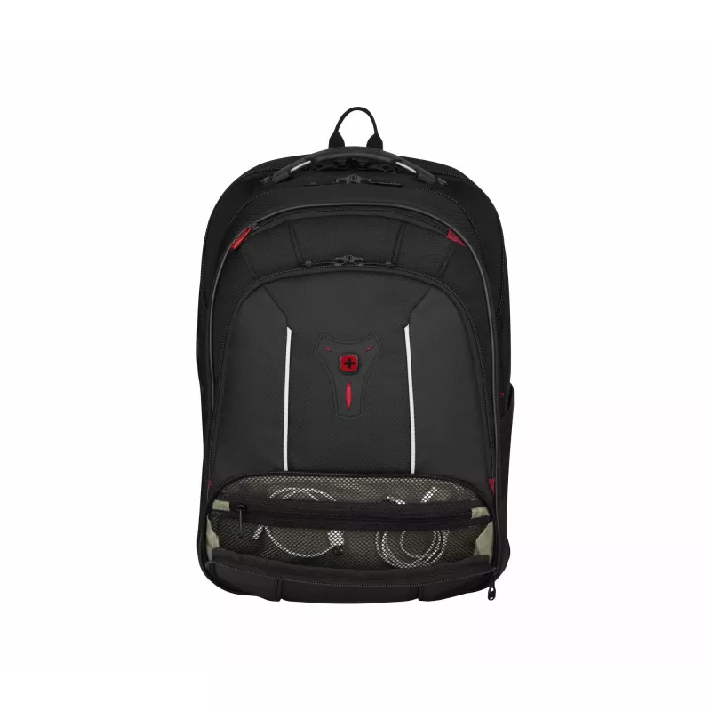 Wenger Carbon Pro -bisnesreppu 15,6 tuuman kannettavatietokonetaskulla ja tablettitaskulla, musta (653129)