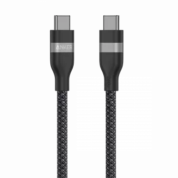 USB-C - USB-C -kaapeli Anker A82E2 — 0,9 m, USB C - USB C, musta