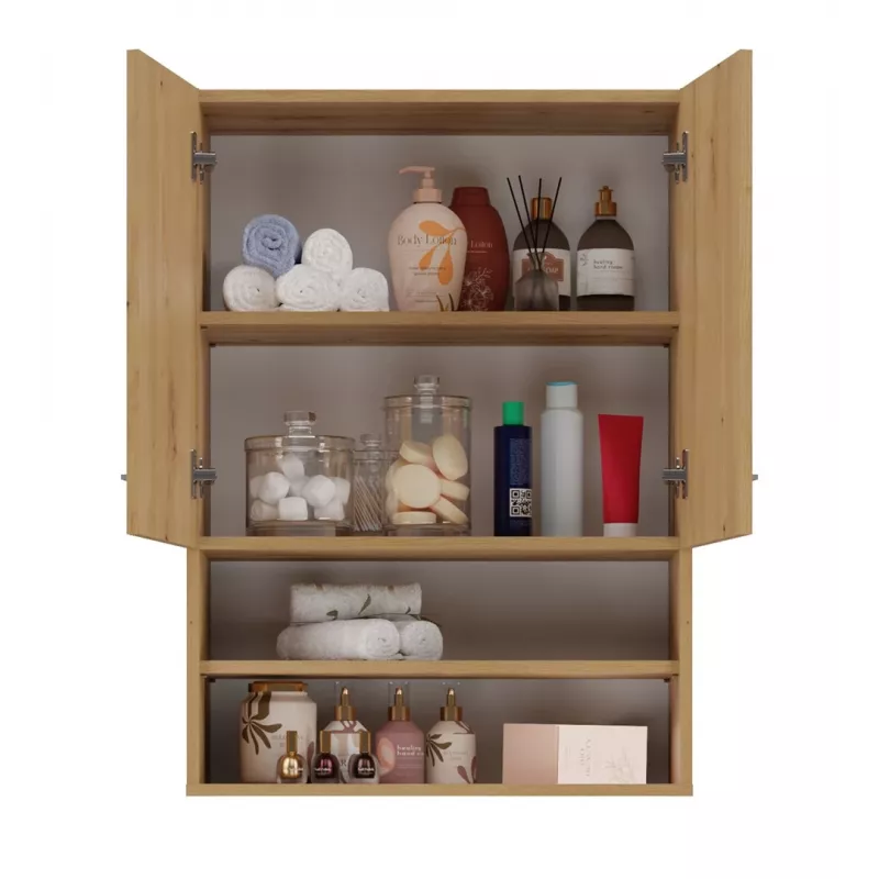 Topeshop POLA MINI DK ARTISAN kylpyhuonekaappi tammi