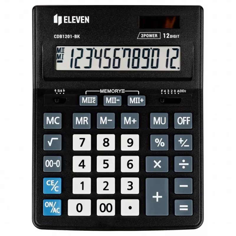 Eleven CDB1201-BK (EU) toimistolaskin