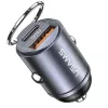 Autolaturi usams C38 30W — 1x USB-A + 1x USB-C pikalataus