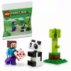 LEGO Minecraft Steve ja Baby-Panda 30672 polybag
