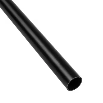 Jäykkäputki 14 mm UL, 500 mm — BitsPower Bitspower None Chamfer messinki, hiilenmusta