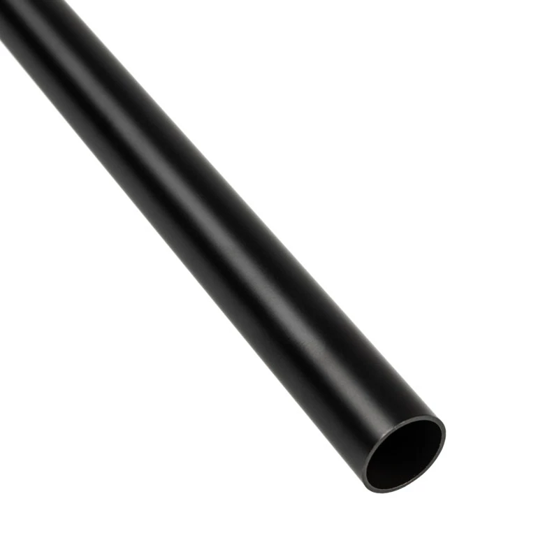 Jäykkäputki 14 mm UL, 500 mm — BitsPower Bitspower None Chamfer messinki, hiilenmusta