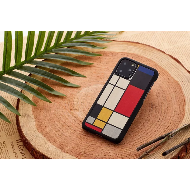 Älypuhelinkotelo man and wood iPhone 11 Pro Maxille — wood musta