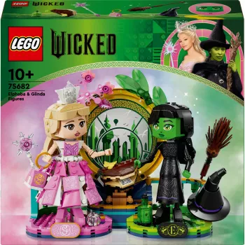 LEGO Wicked -hahmot Elphaba ja Glinda 75682 – keräilijän minihahmosarja