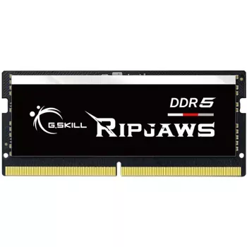 SO-DIMM 32 GB DDR5-5600 (2x 16 GB) Dual-kit, keskusmuisti musta, F5-5600S4040A16GX2-RS, Ripjaws, INTEL XMP
