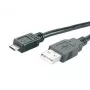 USB-kaapeli MediaRange MRCS138 1,2 m USB A Micro-USB B musta