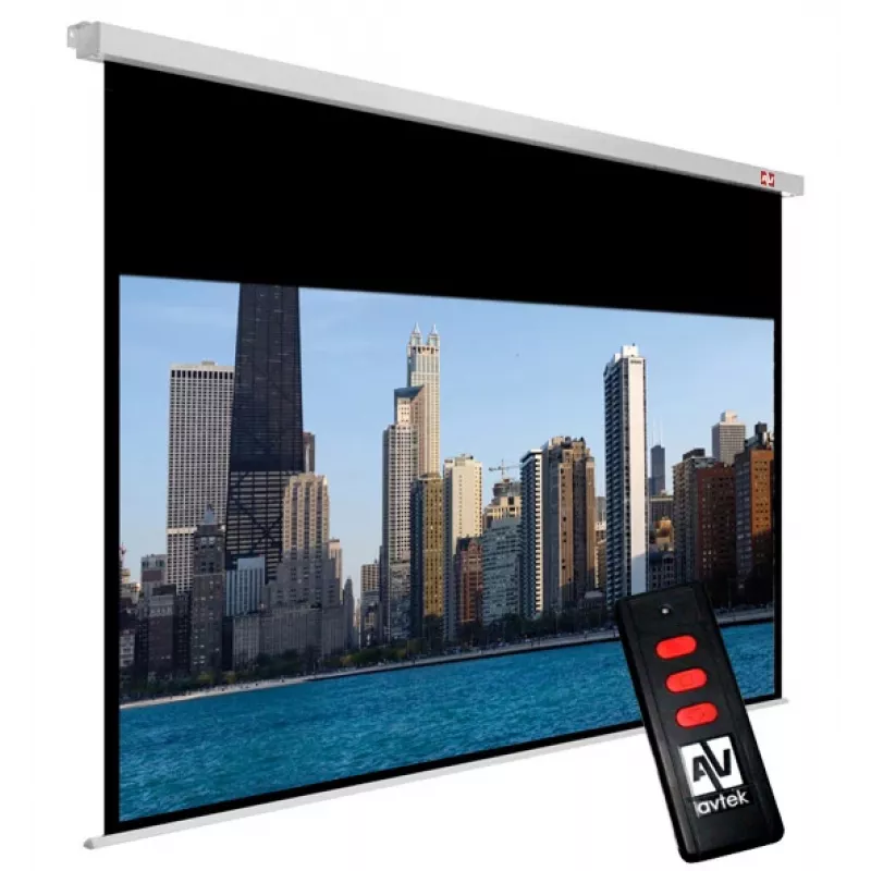 Sähköinen valkokangas Avtek Cinema Electric 200 (200 x 200 cm) - 16:9