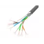 Verkkokaapeli LANBERG LCF5-11CC-0305-S Cat5e F/UTP, 24 AWG CCA, 305 m, harmaa