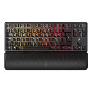 Corsair K70 CORE TKL näppäimistö Gaming USB + RF Wireless + Bluetooth QWERTZ saksa musta