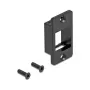 DELOCK 67336 pikalukituskehys — sinkki, musta, 19,1 × 35,5 × 9,8 mm