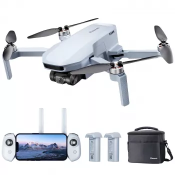 Drone CANYON ATOM SE Fly More Combo 4K-kameralla ja EIS:llä, latausasema sisältyy