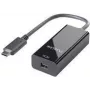 PureLink iSeries - USB/DisplayPort-sovitin - USB-C (uros) Mini DisplayPort (naaras) - 10 cm - 2160p-tuki - musta