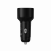 Autolaturi CANYON OnDrive 60 PD 60W 2xUSB-C — 60W teho, 2 USB-C-liitäntää, musta