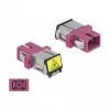 Kuitukytkin DeLOCK 86891 SC Simplex naaras SC Simplex naaras Multimode violetti