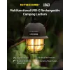 USB-käyttöinen retkilyhty Nitecore LR40 100 lm oliivi