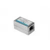 Lanberg AD-RJ45-RJ45-OS6 kaapelin sukupuolenmuunnin RJ-45 hopea