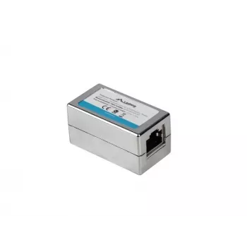 Lanberg AD-RJ45-RJ45-OS6 kaapelin sukupuolenmuunnin RJ-45 hopea
